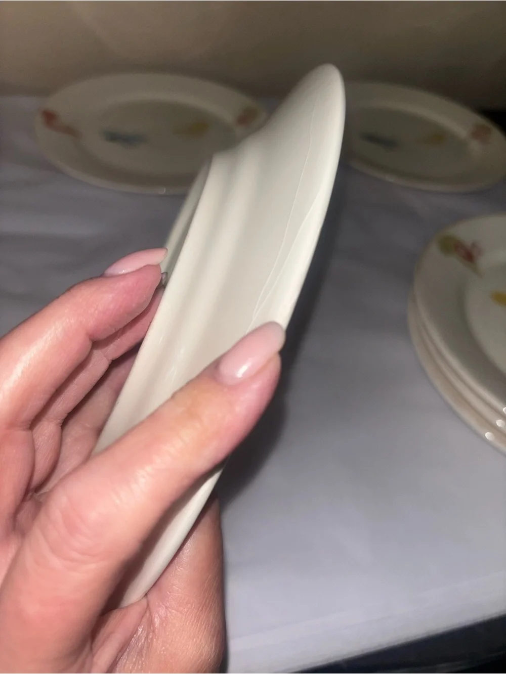 Vintage Set of 8 Pier 1 Imports Little Bird Salad Plate 8-1/2” Portugal. Y3